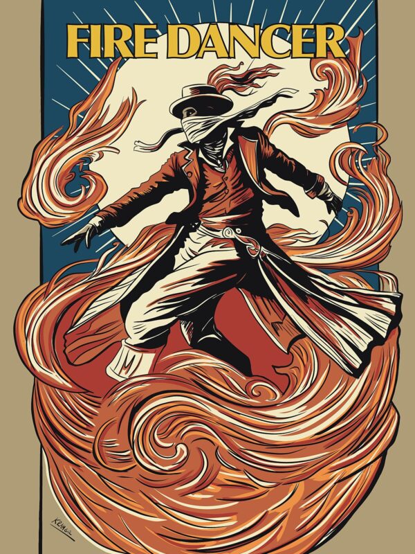 Fire Dancer – Male (Zozobra 2025 Series)
