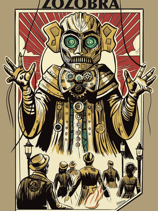 Steampunk Zozobra (Zozobra 2025 Series)